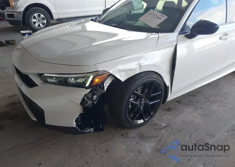 2026 Honda Civic Sport/Sport Touring from USA, damaged, VIN 2HGFE4F84TH318348